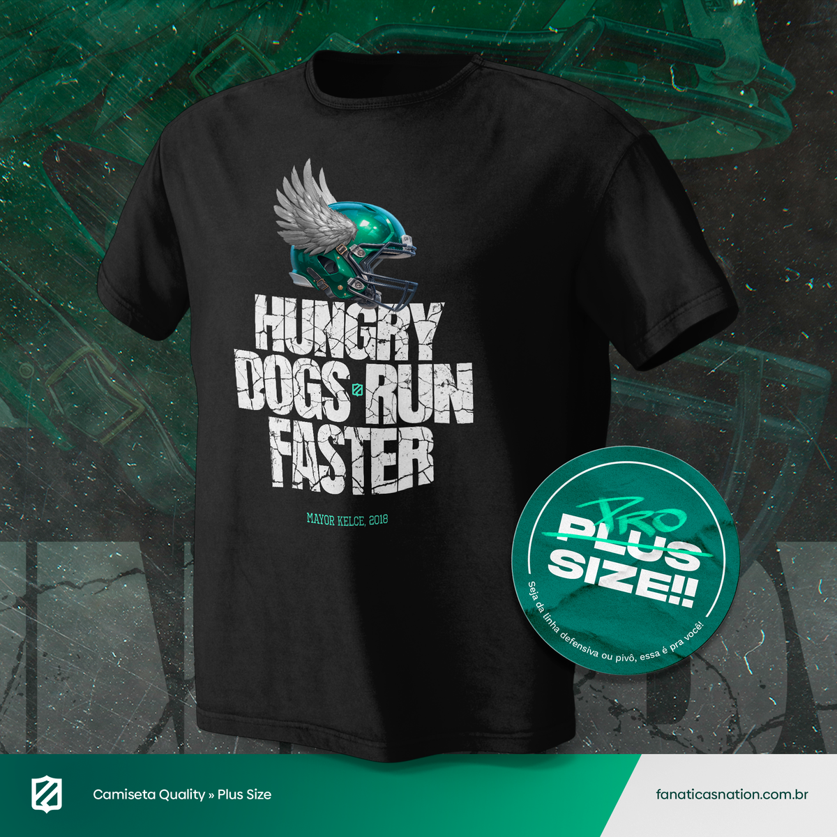 Nome do produto: Philadelphia - Hungry Dogs (Plus size)