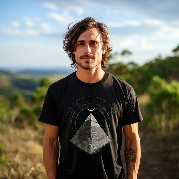 T-Shirt Camiseta masculina Piramide