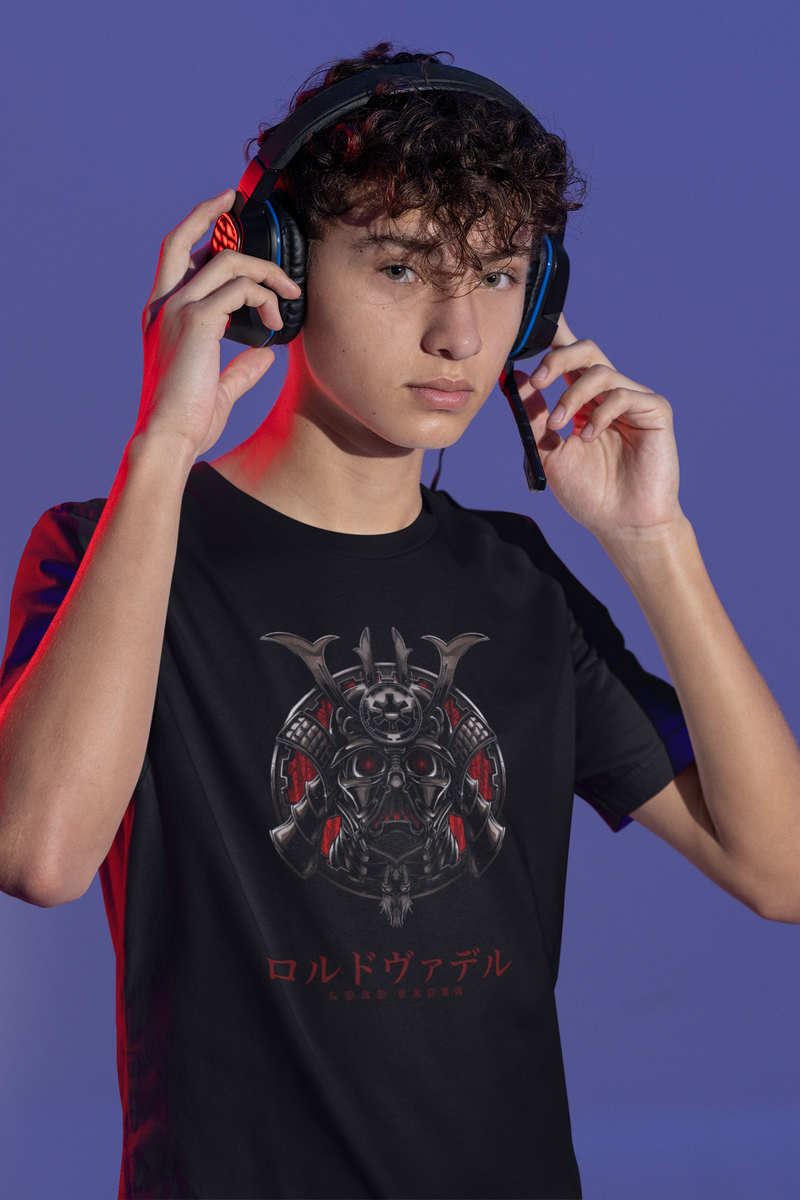Nome do produto: Camiseta Lord Vader Samurai Zuffa/Boon Arts
