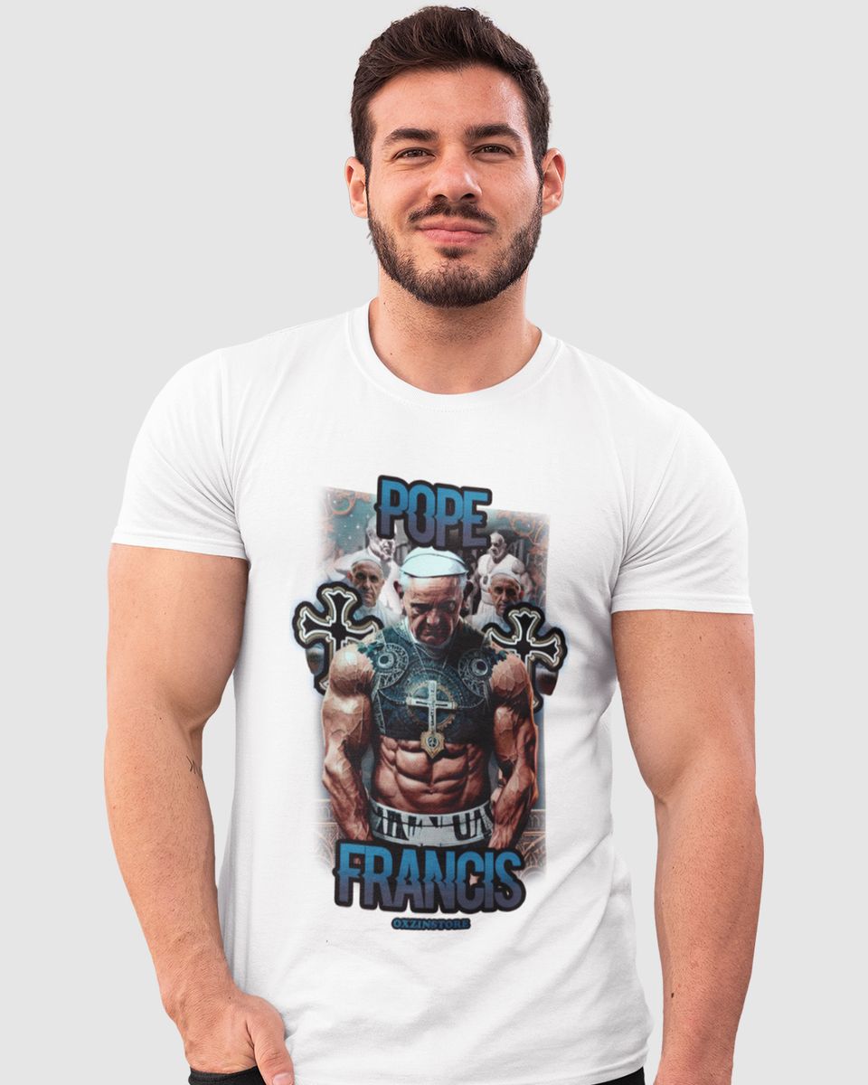 Nome do produto: Camiseta - Pope Francis