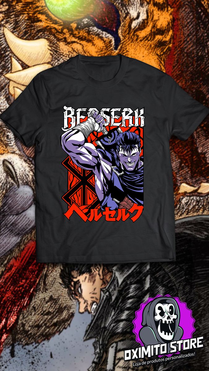 Nome do produto: Camiseta - Berserk