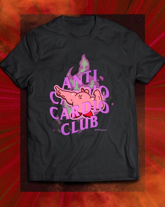 Camiseta - Kirby: Anti cardio club