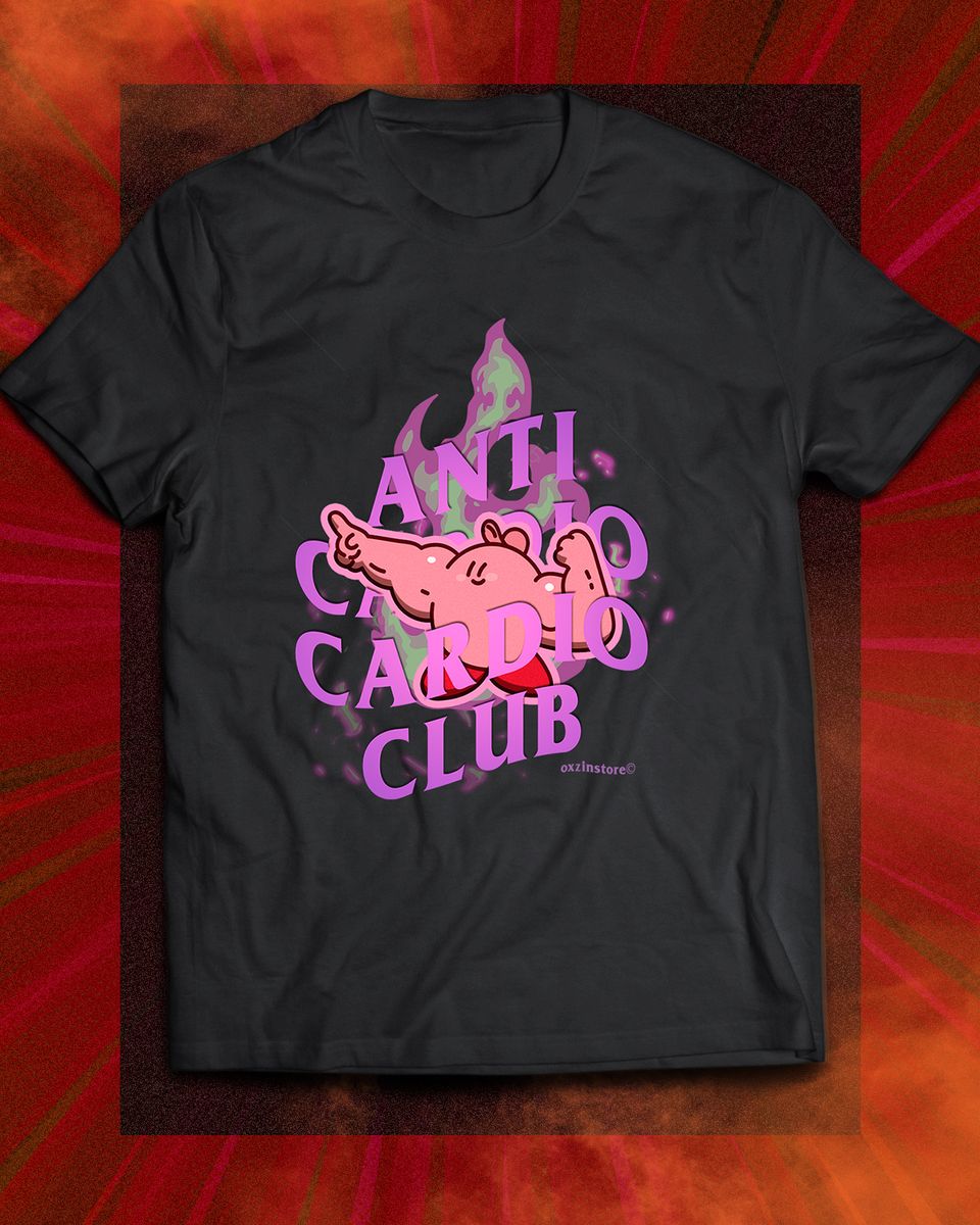Nome do produto: Camiseta - Kirby: Anti cardio club