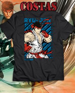 Camiseta - Ryu Street Fighter (costas)