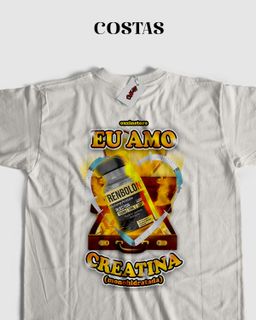 Nome do produtoCamiseta Unissex - Eu Amo Creatina