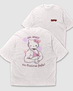 Camiseta Plus Size - Eu Treino Fofo