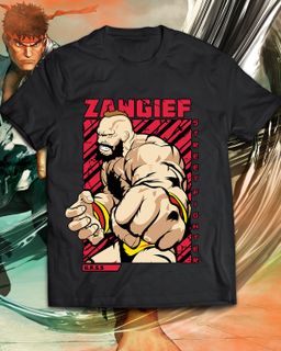 Camiseta - Zangief Street Fighter