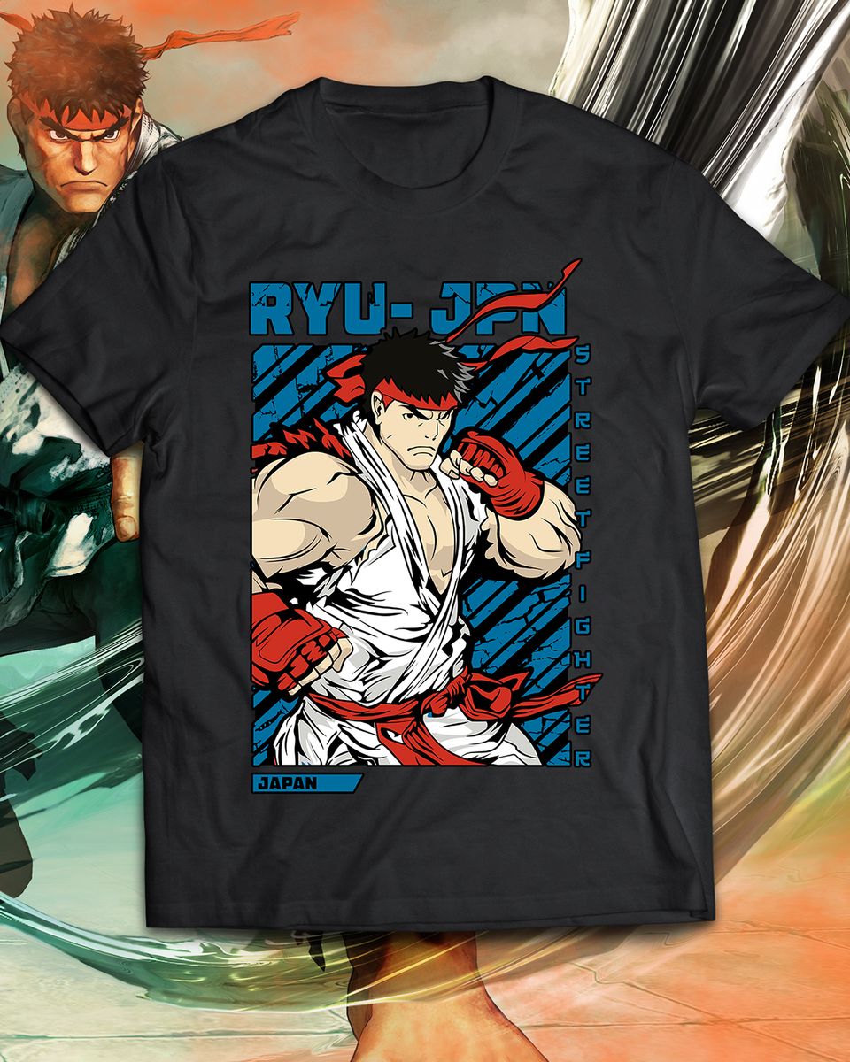 Nome do produto: Camiseta - Ryu Street Fighter