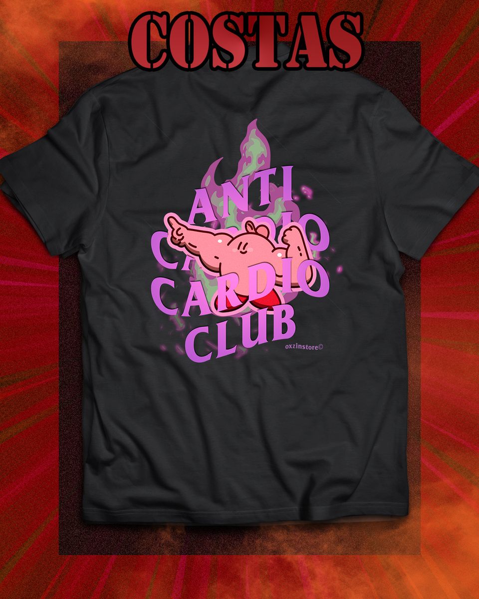 Nome do produto: Camiseta - Kirby: Anti cardio club (costas)