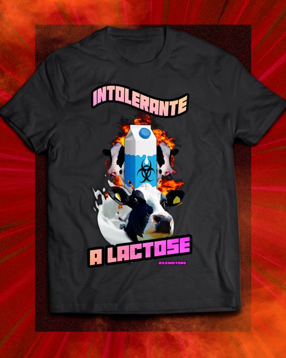 Camiseta - Intolerante a lactose