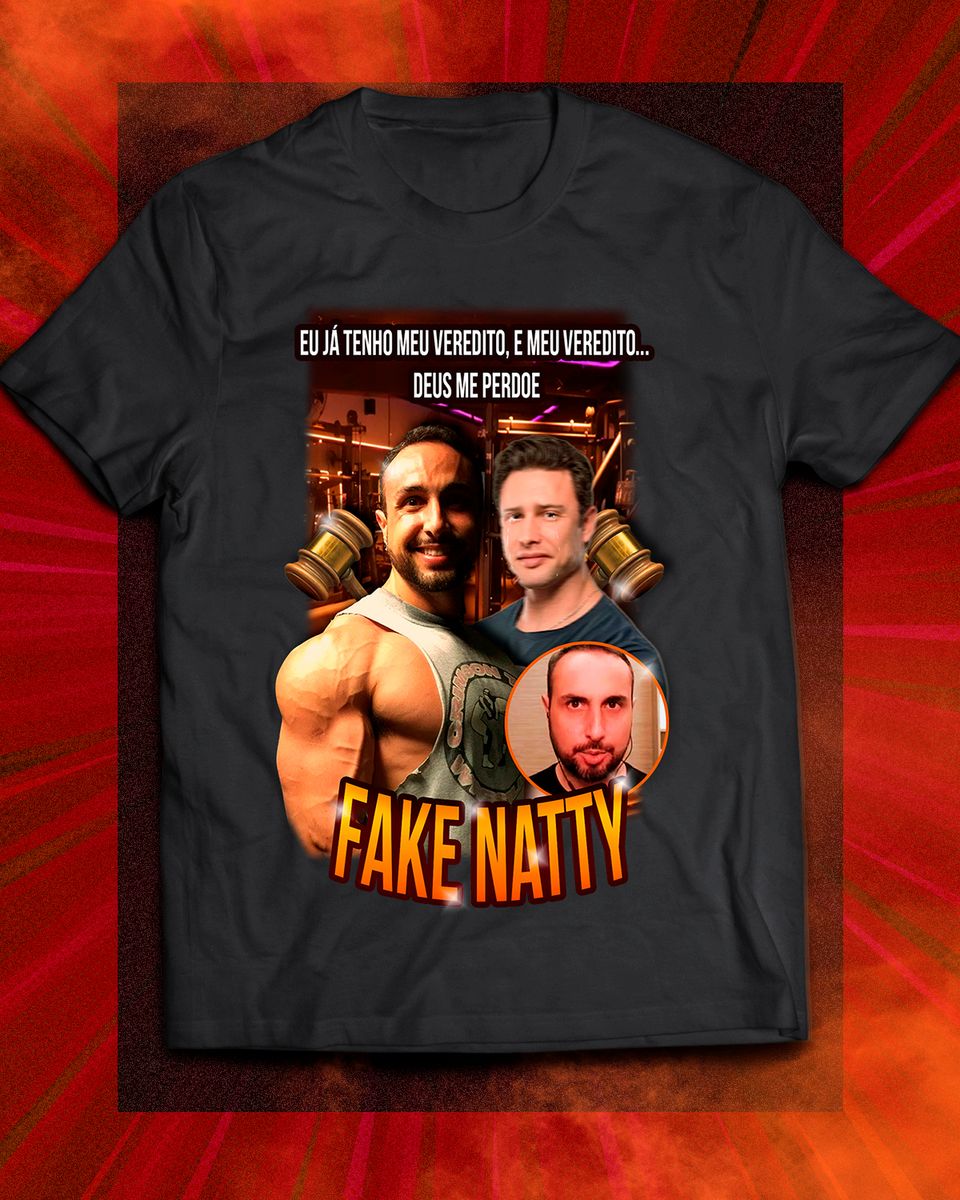 Nome do produto: Camiseta - Fake Natty