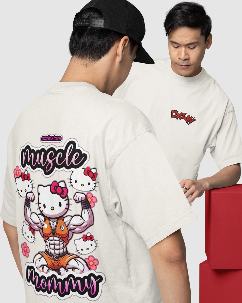 Nome do produto: Oversized Unissex - Muscle mommy