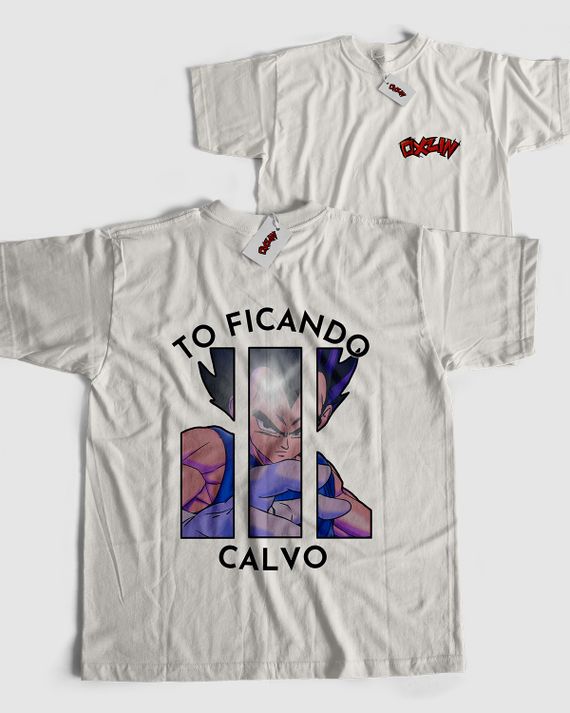 Camiseta Unissex - To Ficando Calvo