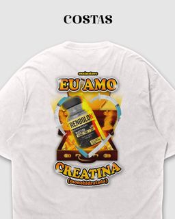 Nome do produtoCamiseta Plus Size -  Eu Amo Creatina