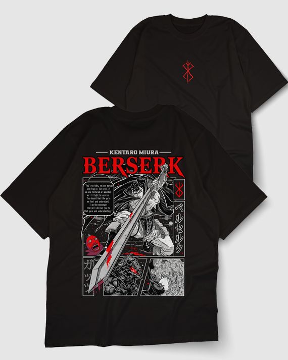 Oversized Unissex - Berserk