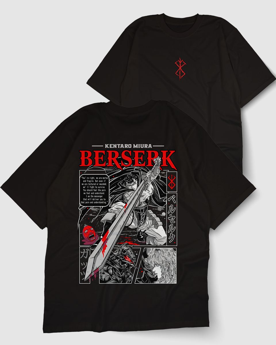 Nome do produto: Oversized Unissex - Berserk