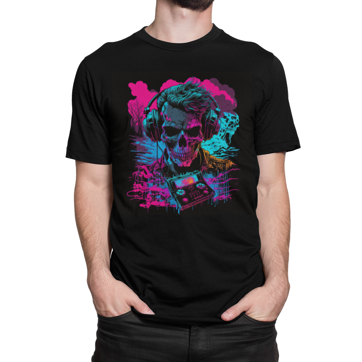 Nome do produto: T-Shirt Prime - DJ Skull 