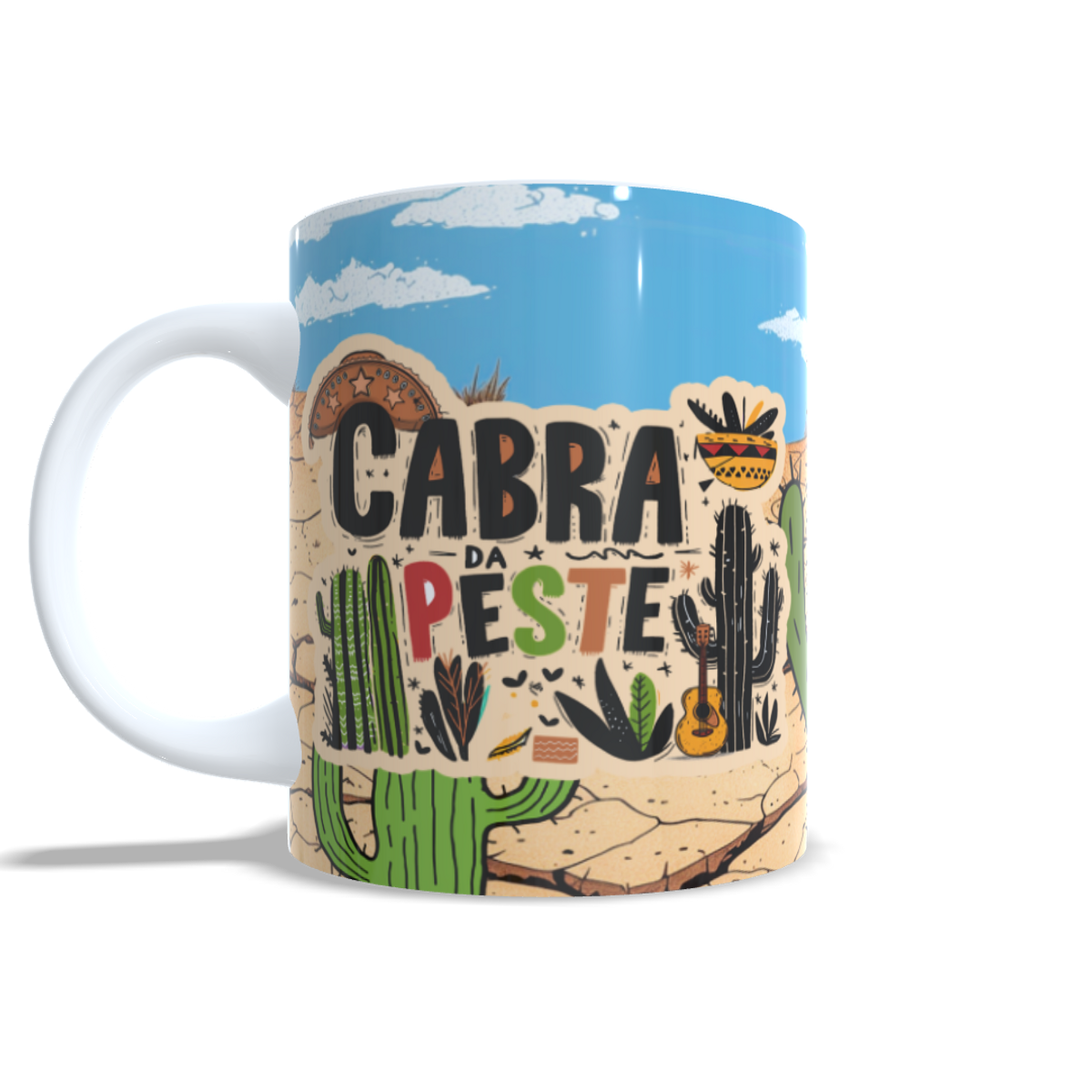 Nome do produto: Caneca - Cabra da Peste