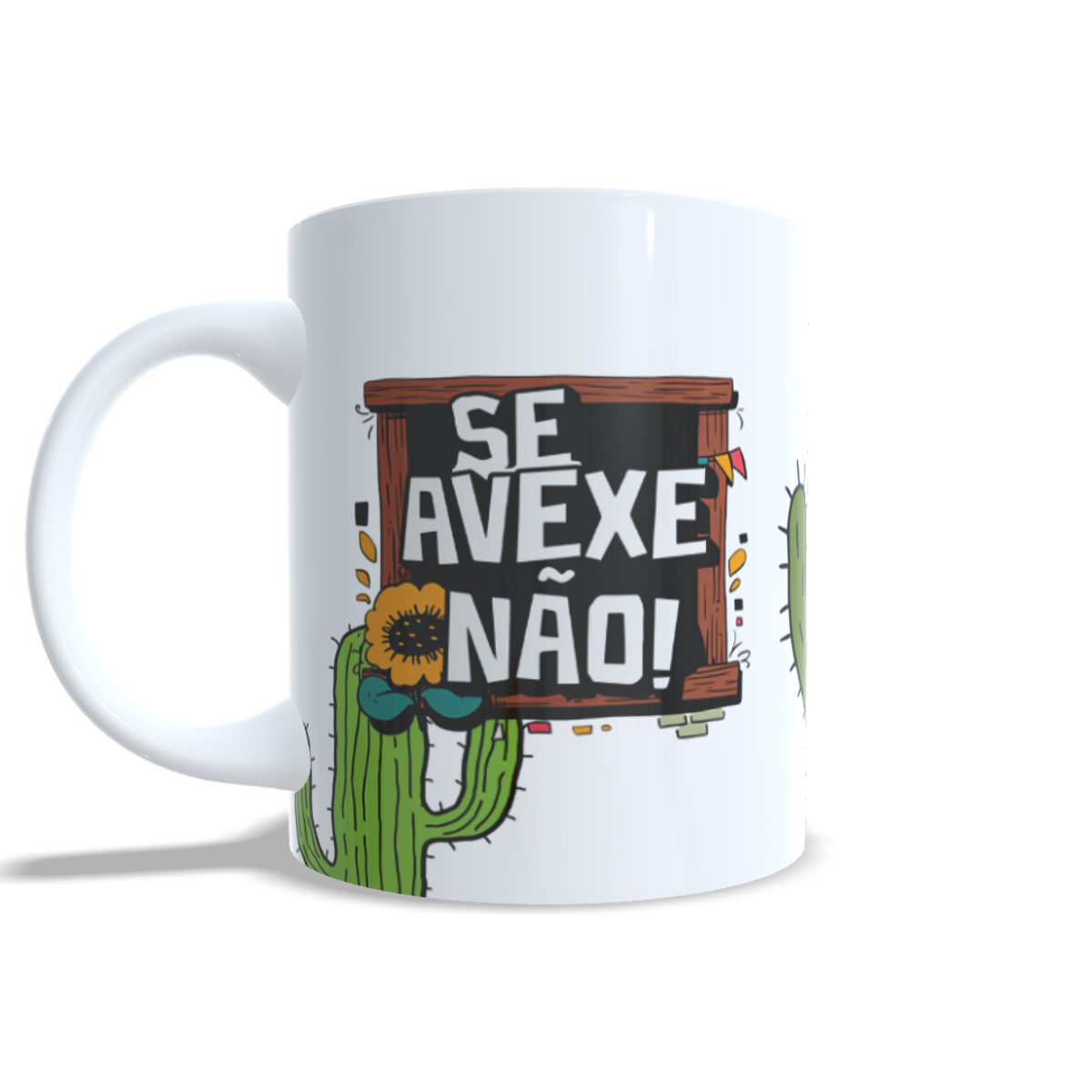 Nome do produto: Caneca - Se Avexe Não Visse?