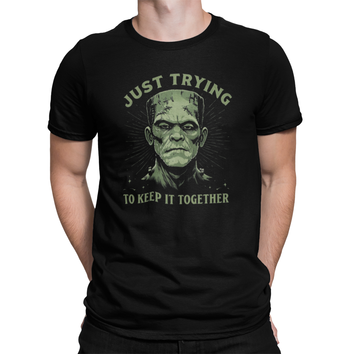 Nome do produto: T-Shirt Prime - Just Trying Frankstein