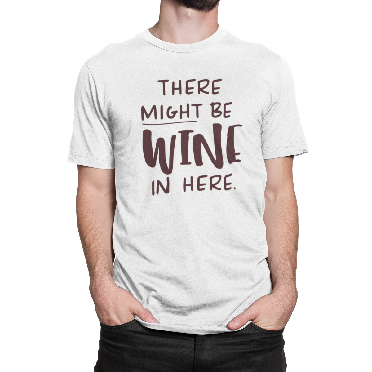 Nome do produto: T-Shirt Prime - The Might Be Wine In Here