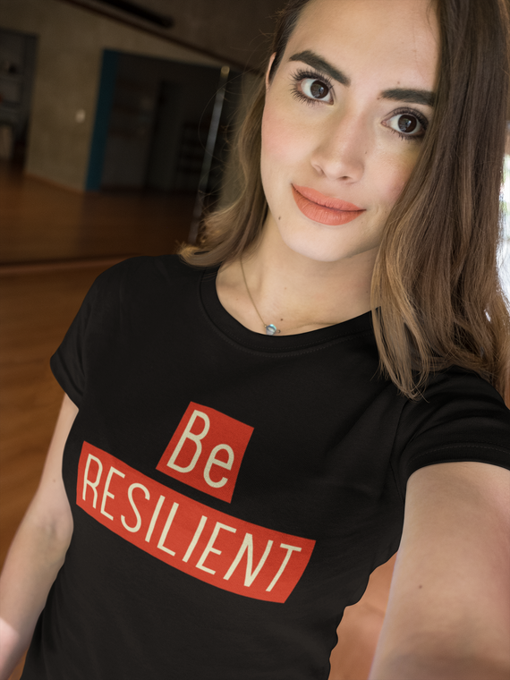 T-Shirt Be Resilient Vermelho (Quality)