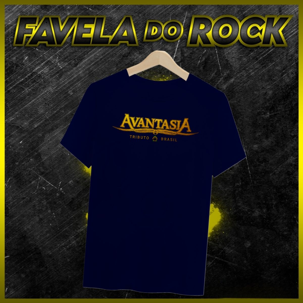 Nome do produto: CAMISA AVANTASIA DOURADO