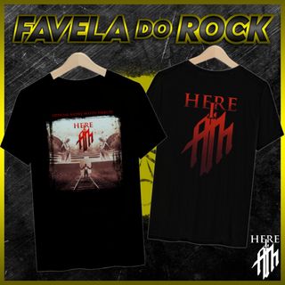 Nome do produtoCAMISA HERE I AM TRIBUTO AO MAESTRO DO ROCK