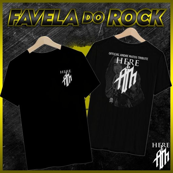 CAMISA HERE I AM -  OFFICIAL ANDRE MATOS TRIBUTE