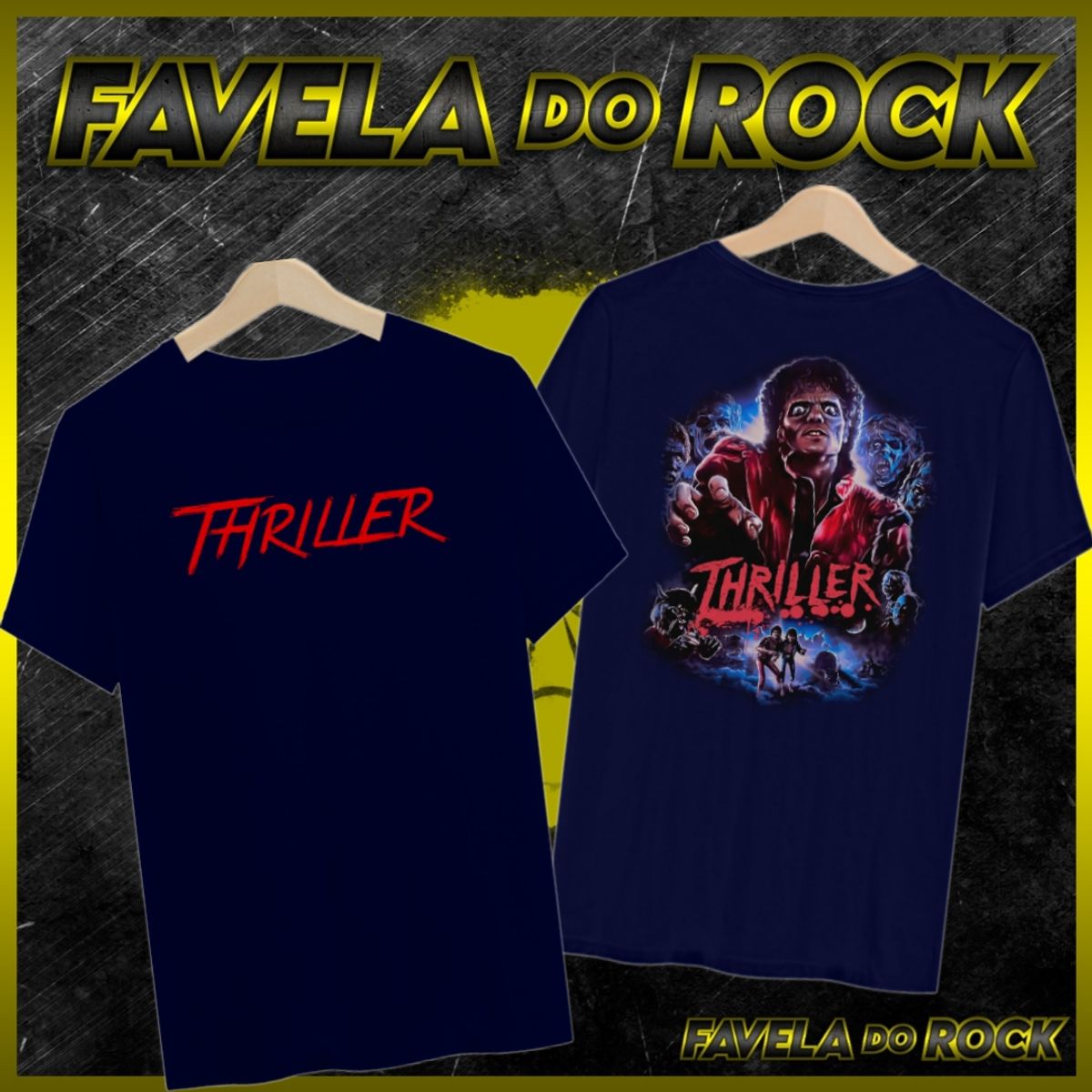 Nome do produto: CAMISA MJ - THRILLER CEMITÉRIO