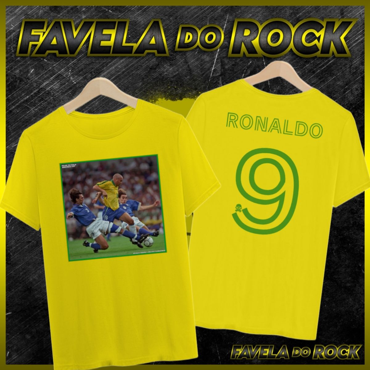 Nome do produto: CAMISA RONALDO FENOMENO