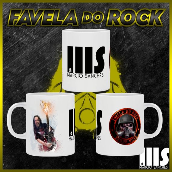 CANECA MARCIO SANCHES - FAVELA DO ROCK