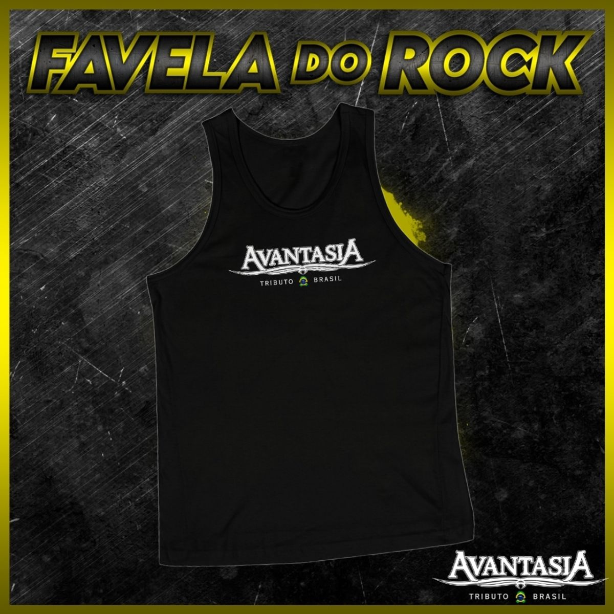 Nome do produto: REGATA AVANTASIA TRIBUTO BRASIL