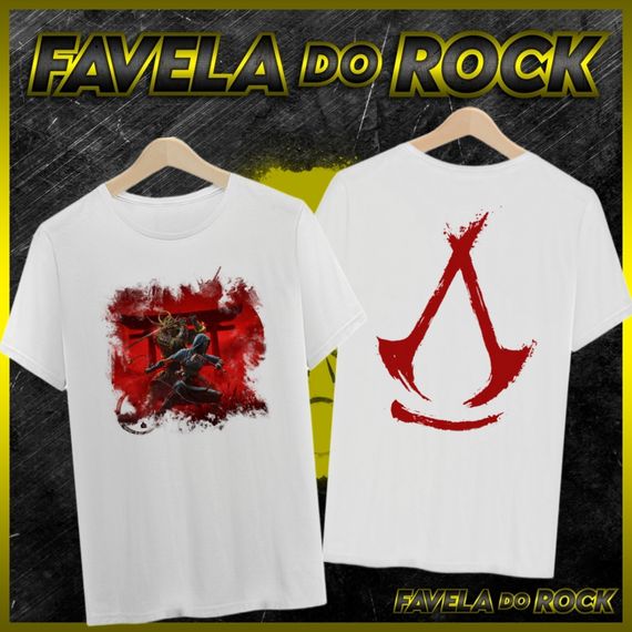 CAMISA ASSASSINS CREED LANÇAMENTO