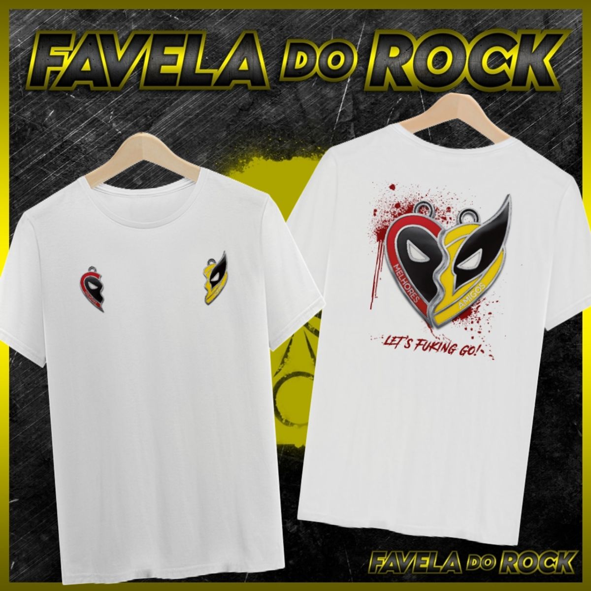 Nome do produto: CAMISA DEADPOOL & WOLVERINE