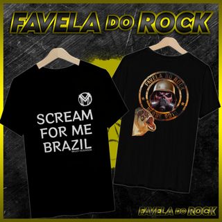 Nome do produtoCAMISA BRUCE - SCREAM FOR ME BRAZIL