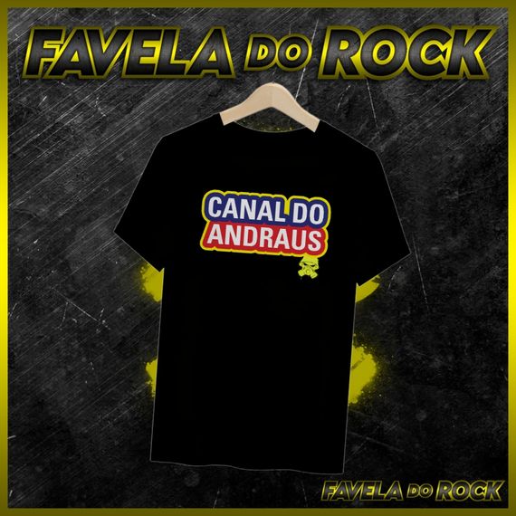 CAMISA CANAL DO ANDRAUS LANÇAMENTO