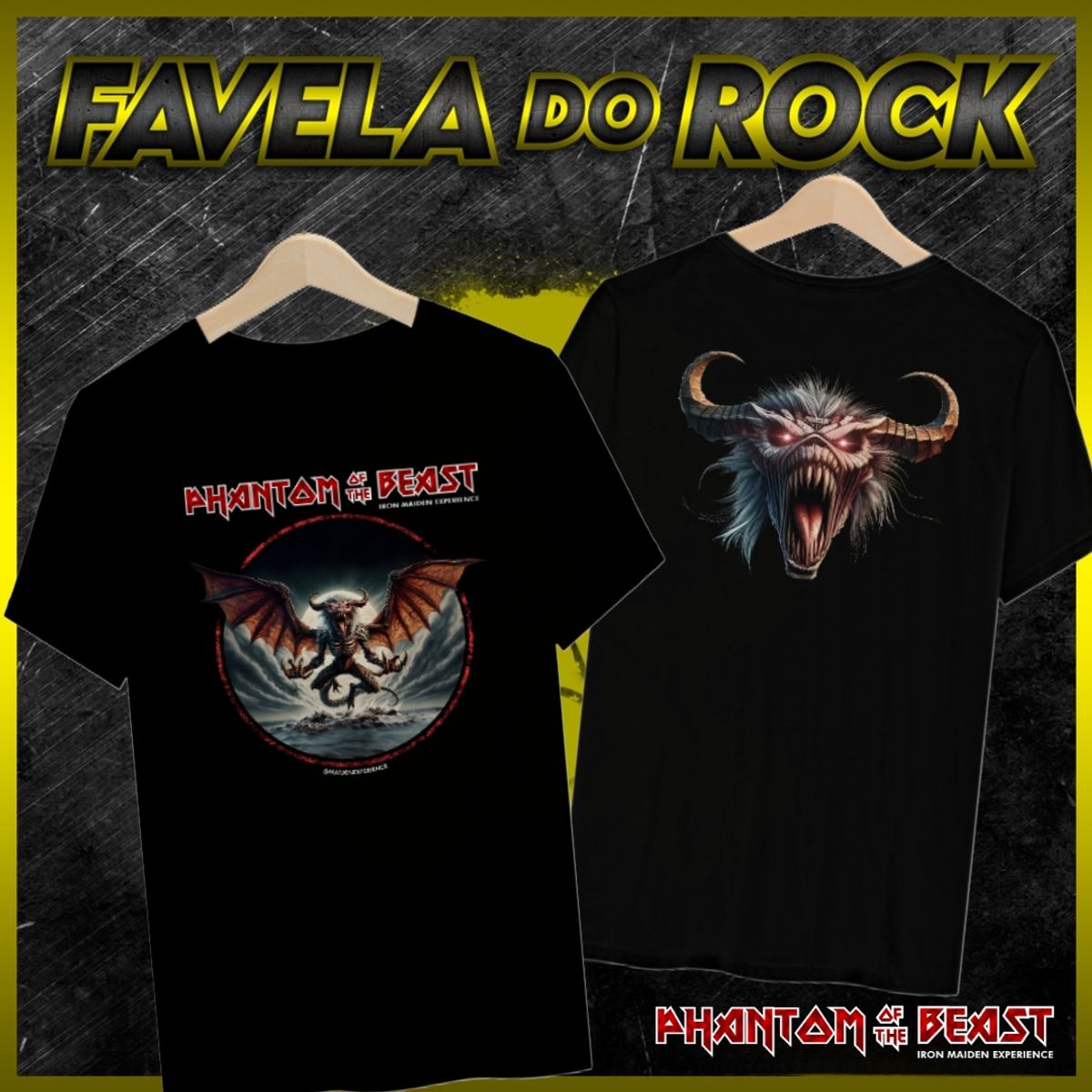 Nome do produto: CAMISA PHANTOM OF THE BEAST - LANÇAMENTO