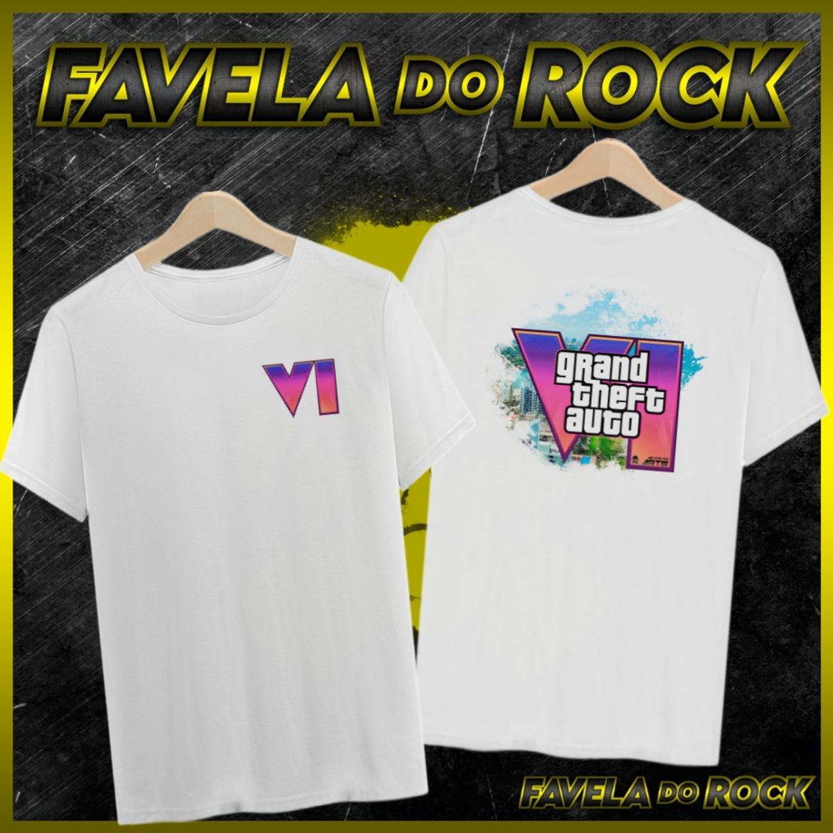 Nome do produto: CAMISA - GTA VI NOVIDADE