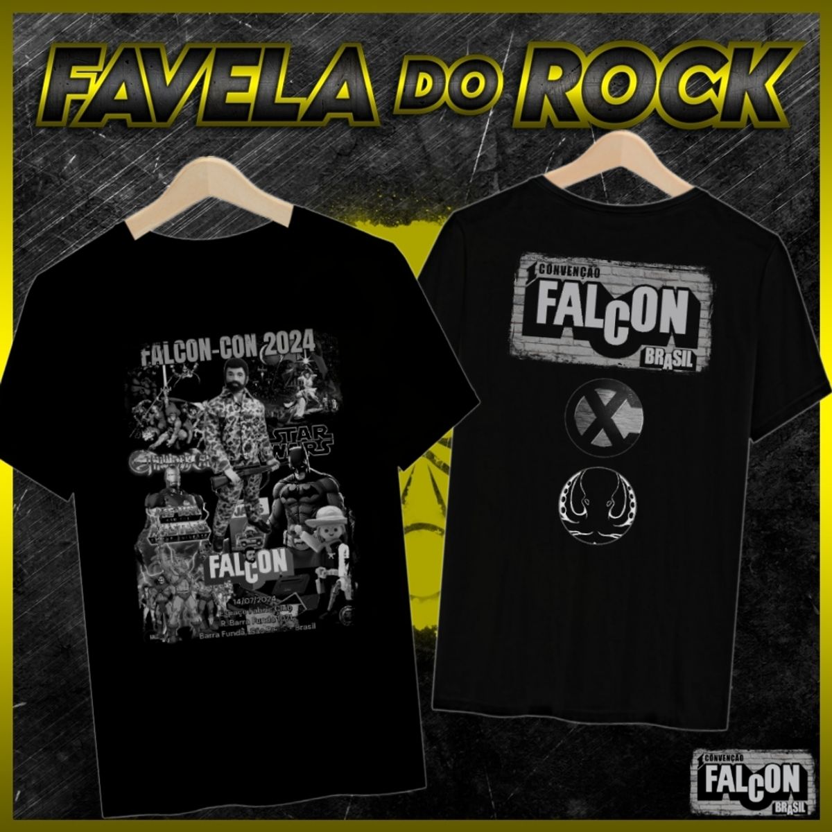 Nome do produto: CAMISA FALCON-CON 2024 - ESPECIAL