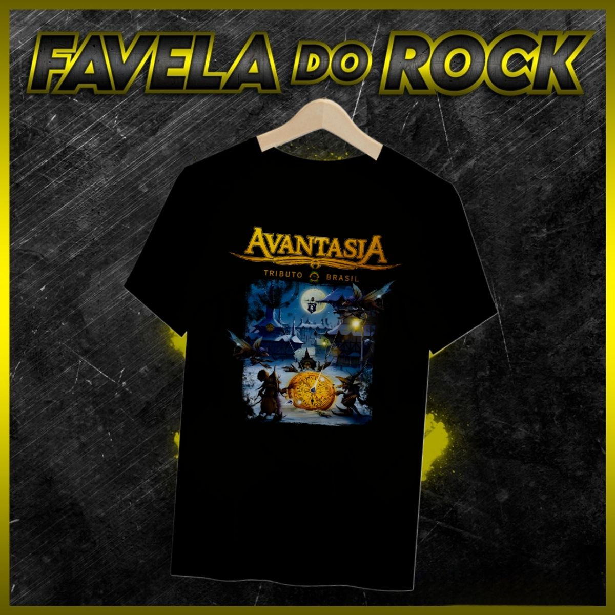 Nome do produto: CAMISA AVANTASIA - THE MYSTERY OF TIME