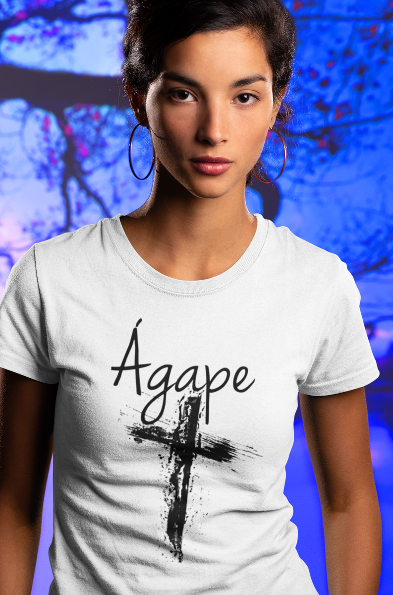 Nome do produto: Camiseta ÁGAPE