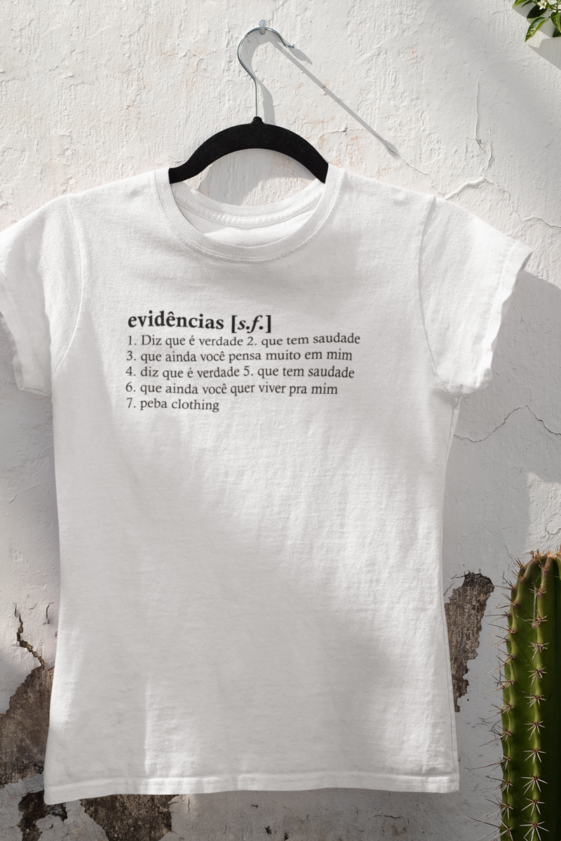 Nome do produto: T-SHIRT PRIME - EVIDÊNCIAS