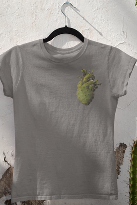 Camiseta Estonada Feminina Cactus & Cat