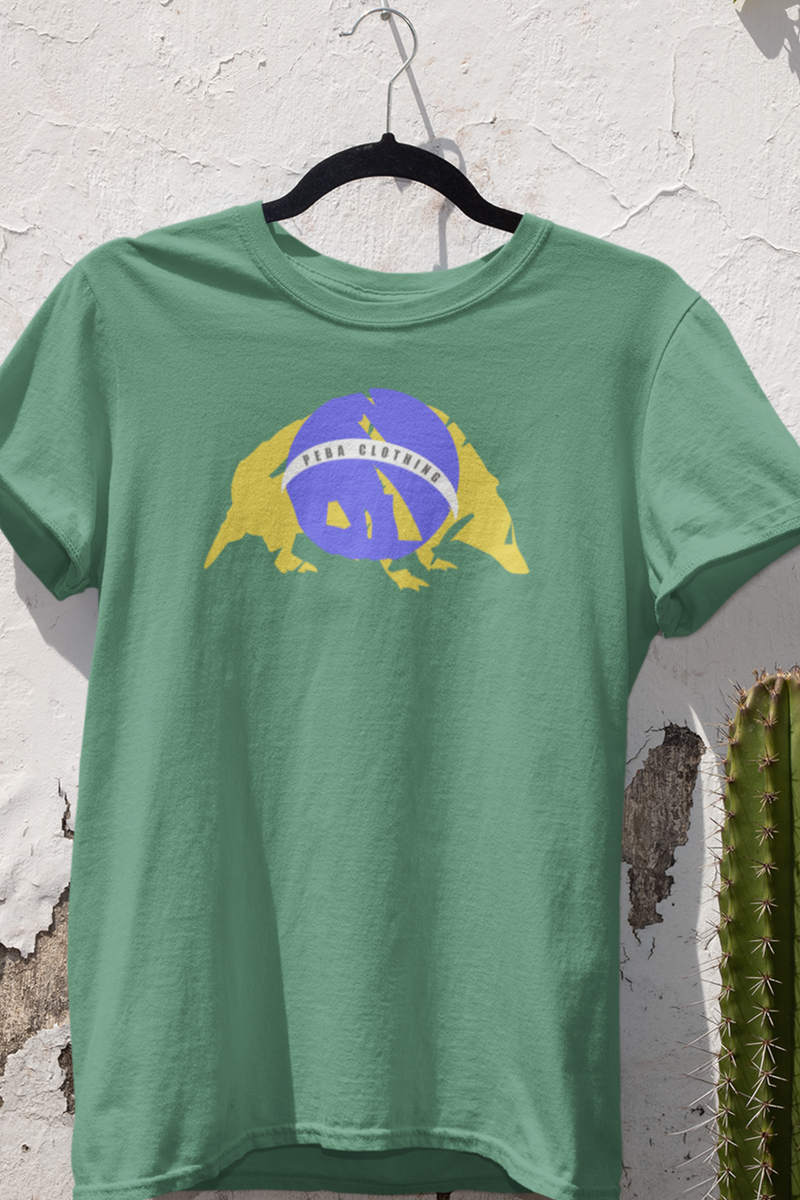 Nome do produto: T-SHIRT ESTONADA - PEBA CLOTHING BRASIL