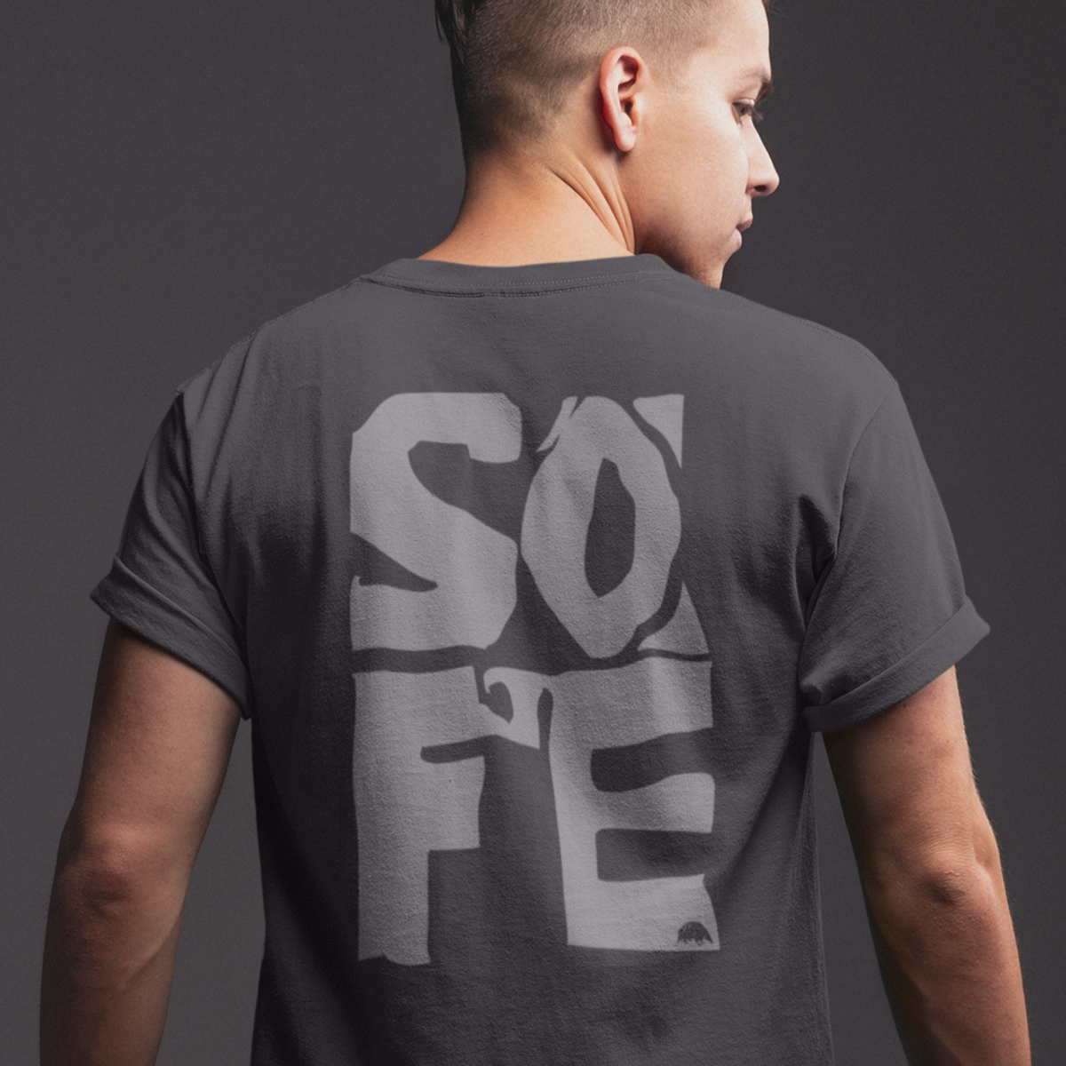 Nome do produto: SÓ FÉ - T-SHIRT ESTONADA