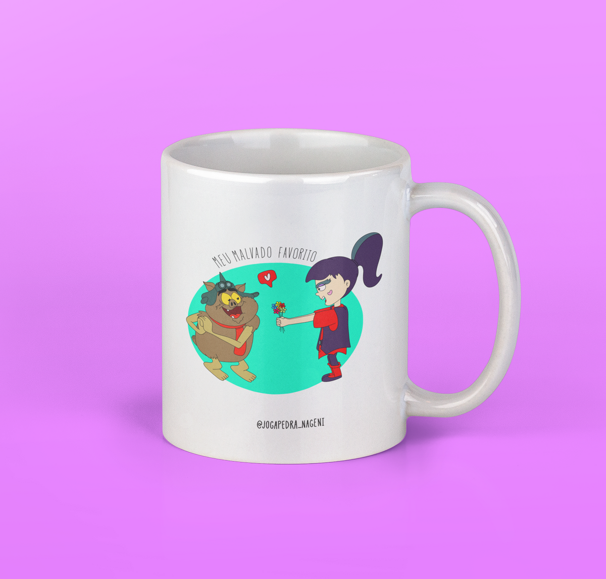 Nome do produto: Caneca meu malvado favorito - ursinhos carinhosos