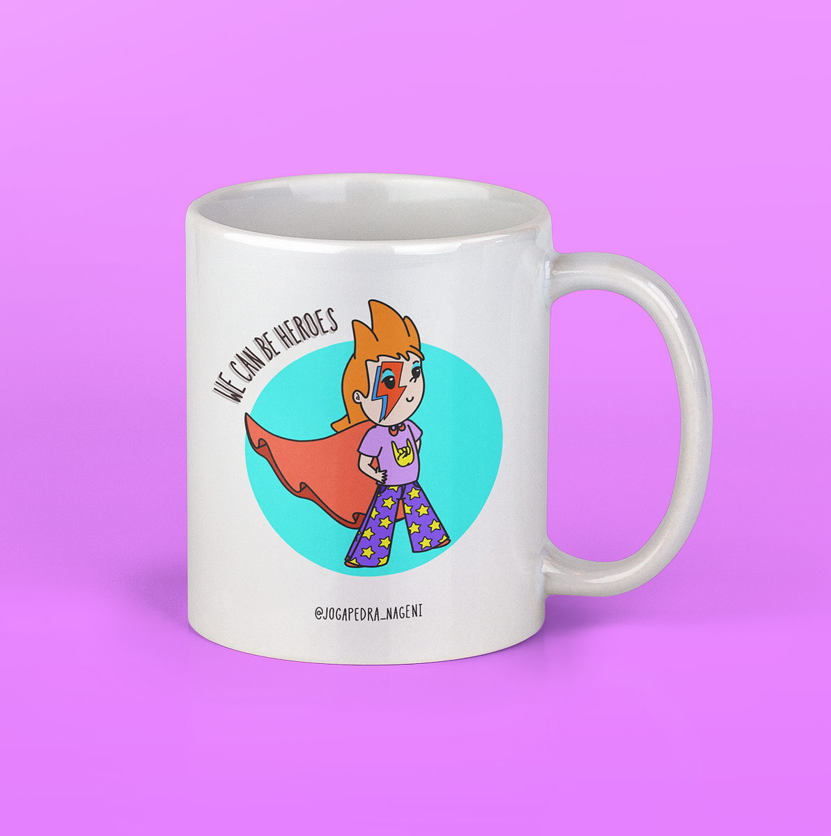 Nome do produto: Caneca David Bowie 