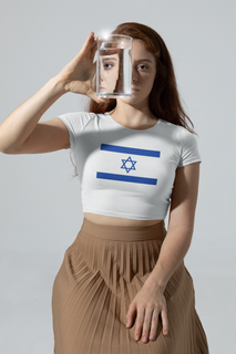 Nome do produtoCAmisa Cropped Bandeira de Israel