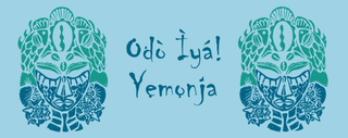 Nome do produtoCaneca Yemanja - Azul